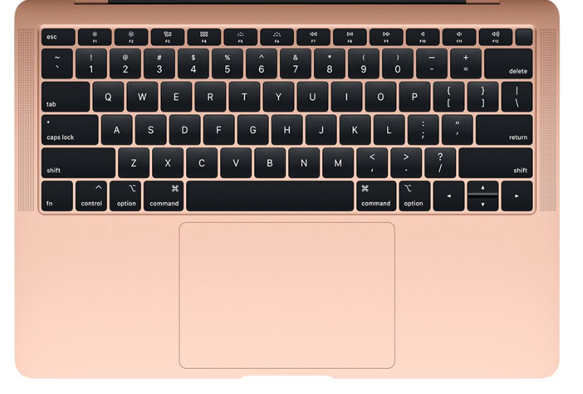 apple macbook air review of the stylish keyboard layout