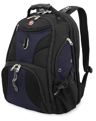 Swiss Gear Travel Gear 1900 Scansmart TSA Friendly Laptop Backpack 19" Blue, laptop bag