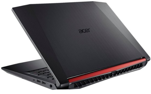 Back face of the Acer Nitro