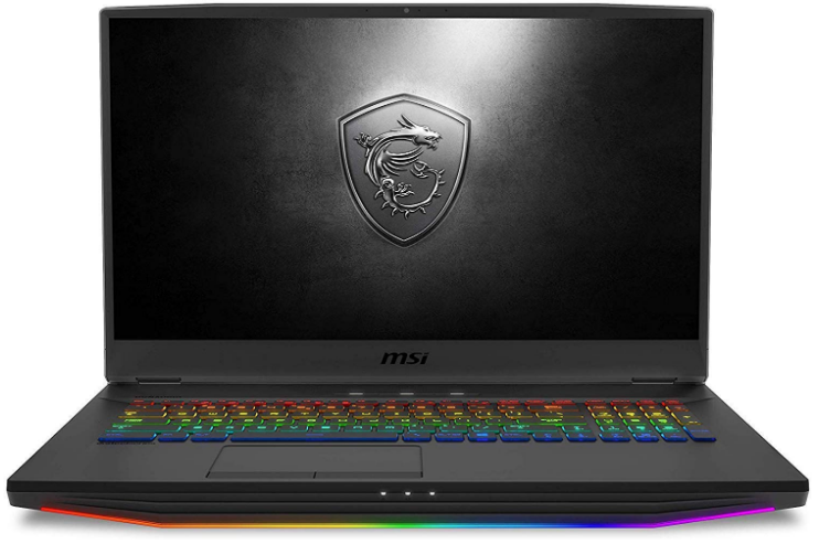 MSI GT76 Titan, main view, top-rated gaming laptops
