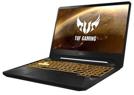 Side view of the Asus TUF Gaming Laptop FX505