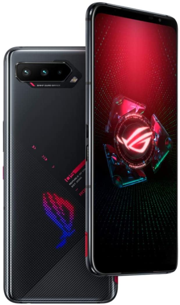 Front, side & back of the Asus ROG Phone 5