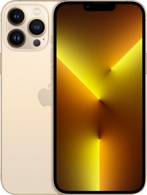 Main view of the Gold iPhone 13 Pro Max