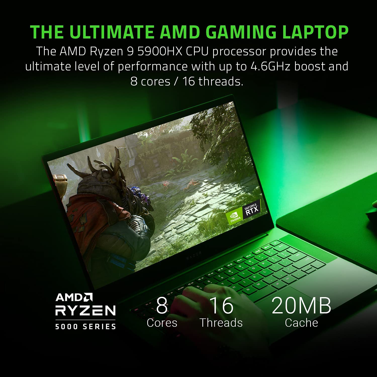 AMD Ryzen 9, Razer Blade 14 gaming laptop