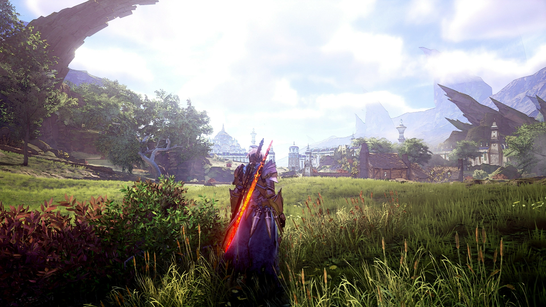 Glimpse of the environment in Tale of Arise, top-selling video games