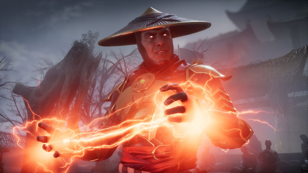 Raiden powering up for a fight with lightning powers, top-selling games