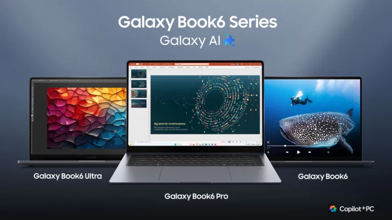 Introducing the New Samsung Galaxy Book6 Laptops