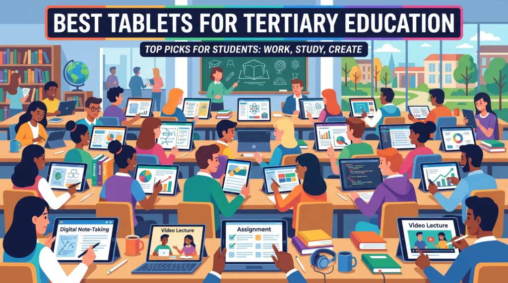 Best Tablets for Tertiary Education (2026) Tested and Ranked